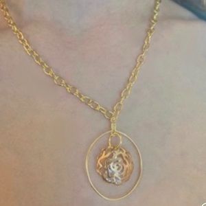 Inner rose pendant